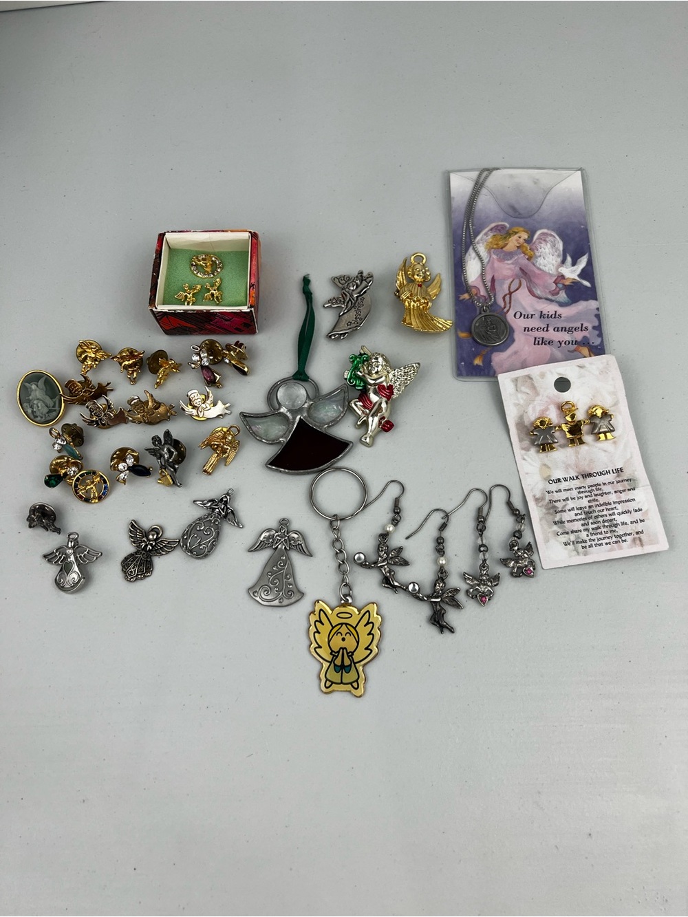 Angel Bundle - Pins, Brooches, Earrings Etc.